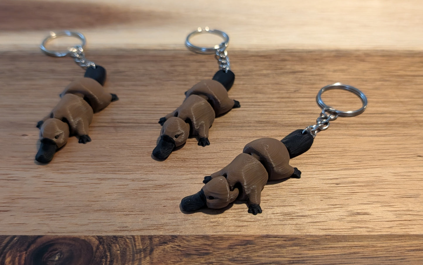 3D Printed Platypus Keychain