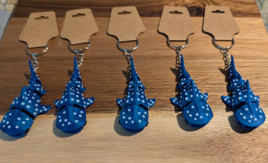 The Articulated Flexi Whale Shark Keychain 🦈🌊