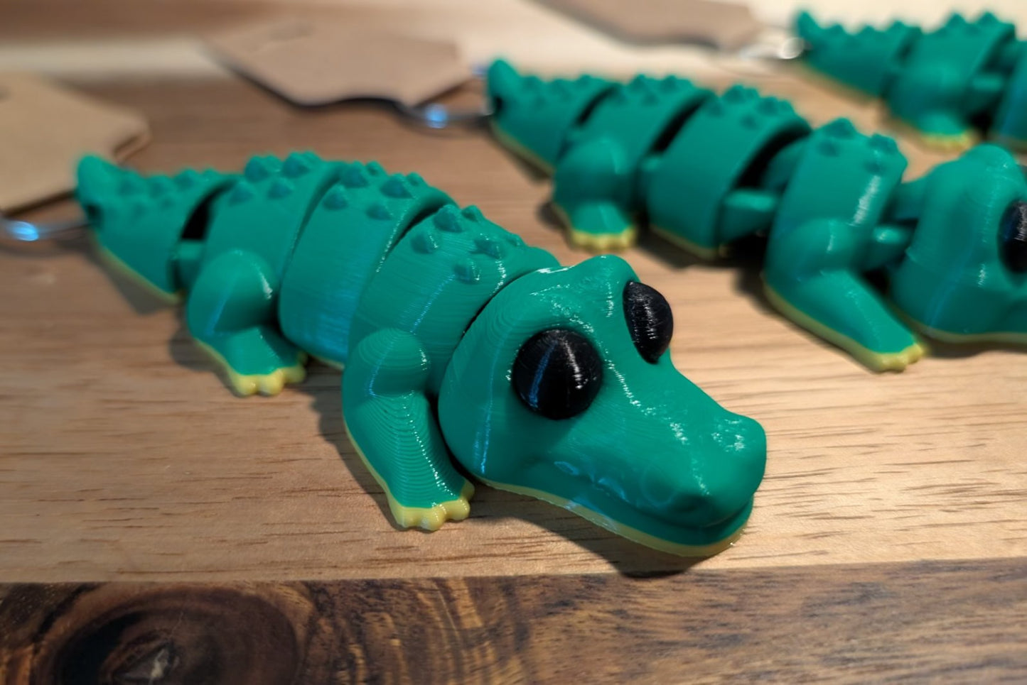 The Articulated Flexi Alligator Keychain 🐊