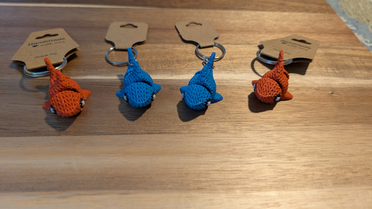 Knitted 3D Printed Shark
