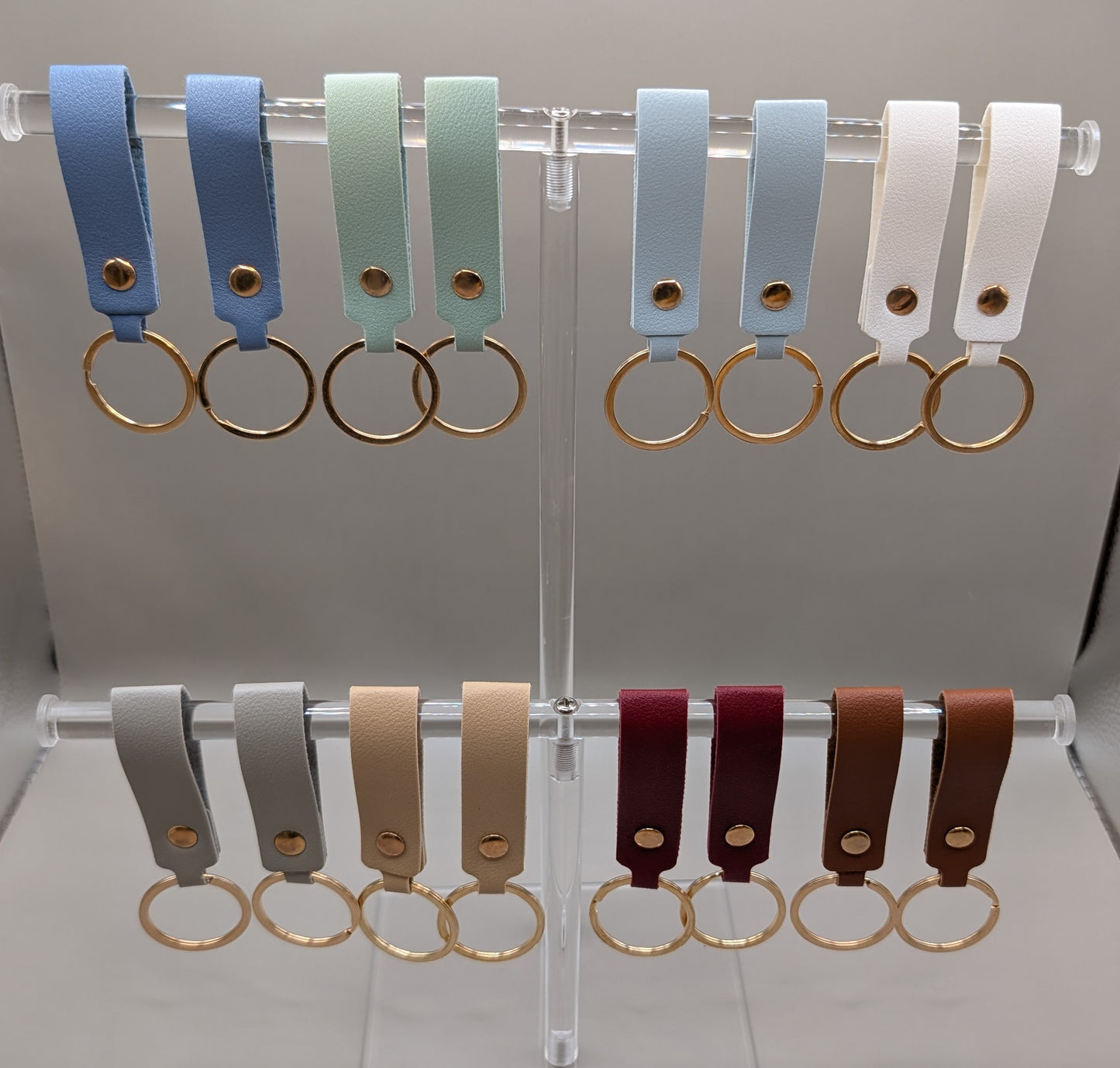 Double Sided Photo Keychain