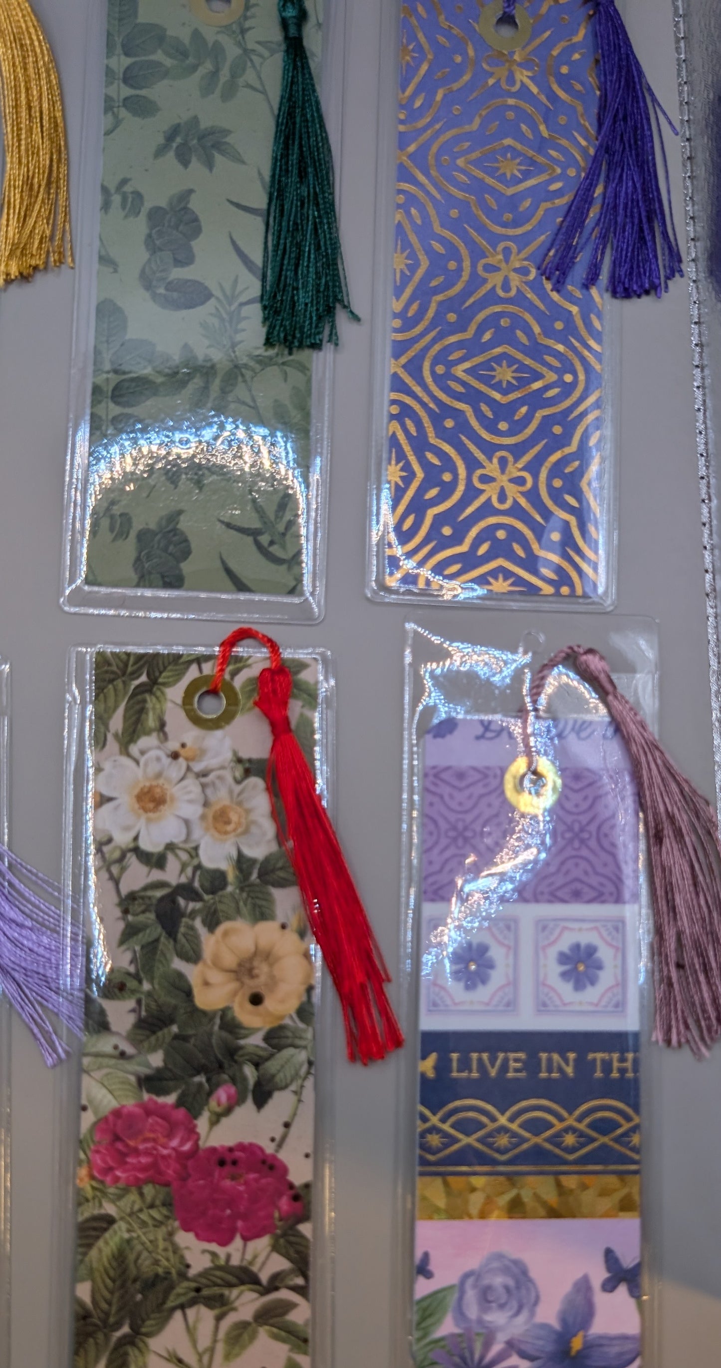 Laminated Bookmarks with case