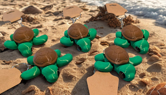 Sea Turtle Articulated Keychain