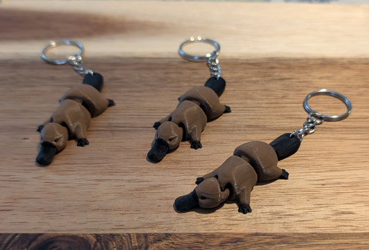 3D Printed Platypus Keychain