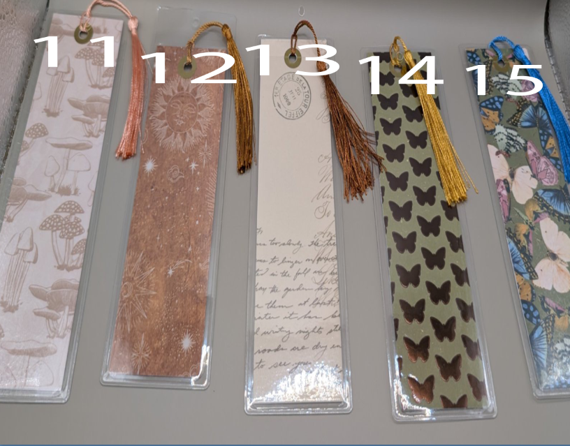 Laminated Bookmarks with case