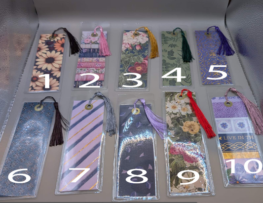 Laminated Bookmarks with case